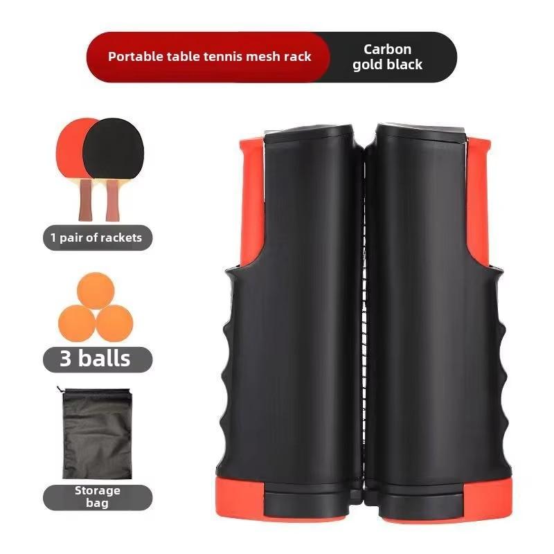 Expandable Table Tennis Net Frametable Tennis Portable Training Netadjustable Non-Slip Bracketthickened Table Tennis Net