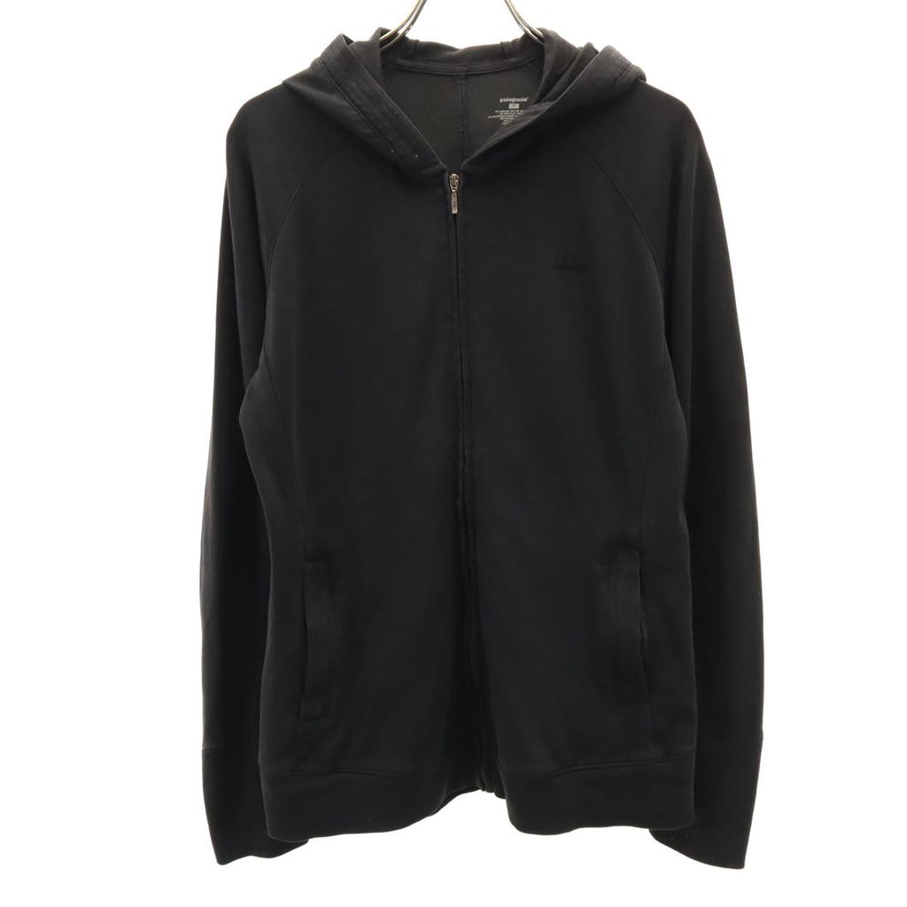 Patagonia Long Sleeve Zip Hoodie M Black Outdoor 53650FA11 Men's Used