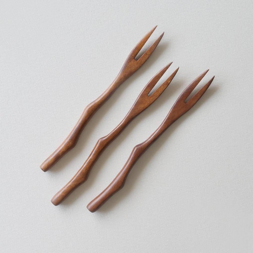 Romwood Rosewood Branch Tea Fork