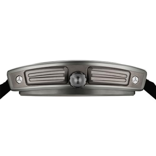 CIGA Design Series Z EDGE Titanium Automatic Watch, Men's, Black, Z031-TITI-W15BK, Authentic