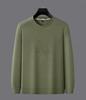 Sweatshirt épais à col rond pour homme Paisenlong 2025: Tendance Européenne & Américaine Automne/Hiver pour l'Âge Moyen à Avancé