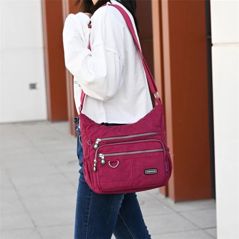 Borsa a tracolla da donna nuova Borsa a tracolla leggera femminile Borsa a tracolla da donna Borsa da donna impermeabile in nylon Sac A Main