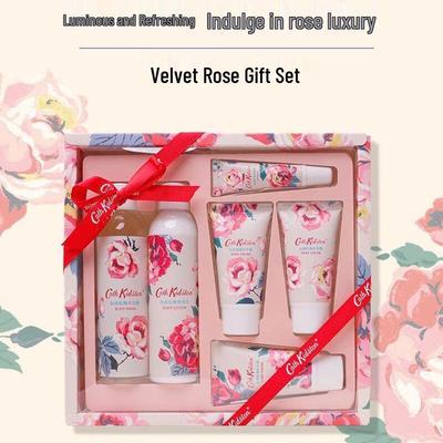 CATH KIDSTON Conjunto Presente Rosa Aveludada