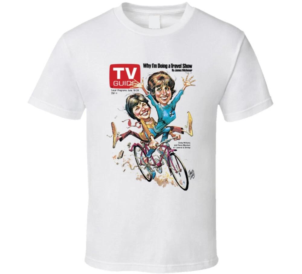 Laverne And Shirley Tv Guide Cover T Shirt