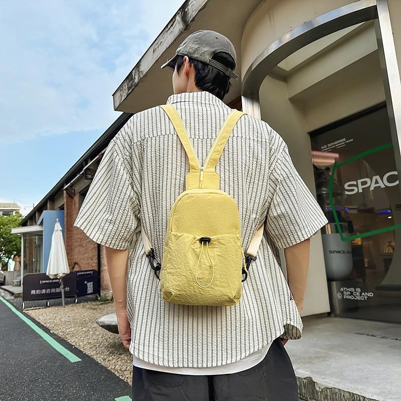 Japanese-style Lightweight Crossbody Bag, Versatile Casual Small Bag, Chest Bag, Mobile Phone Single-shoulder Bag