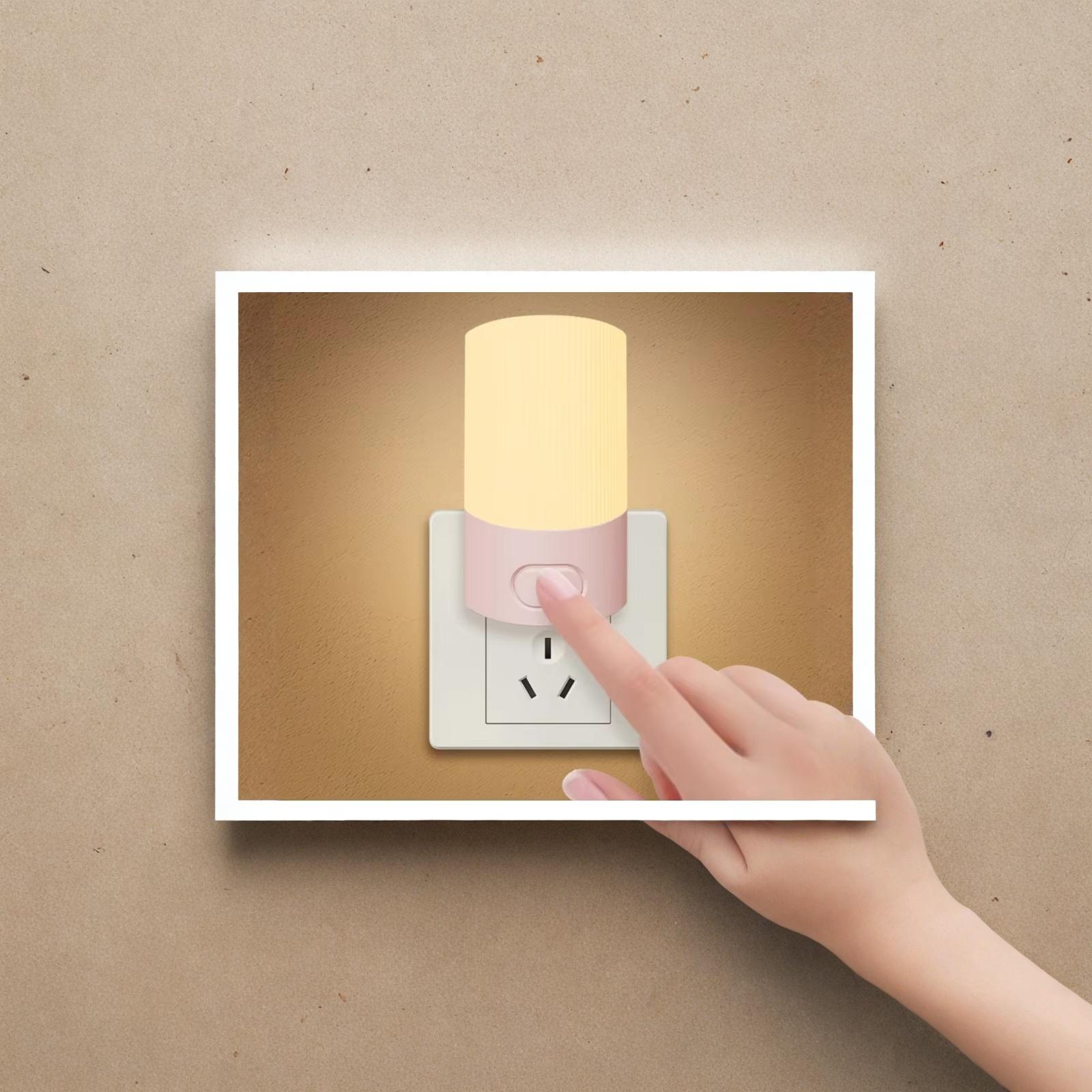 

Keliya LED Night Light Bedside Lamp for Bedroom one size рожевий