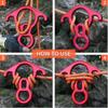 50KN Rescue Figure 8 Descender fit for Rock Climbing, Aerial Dance