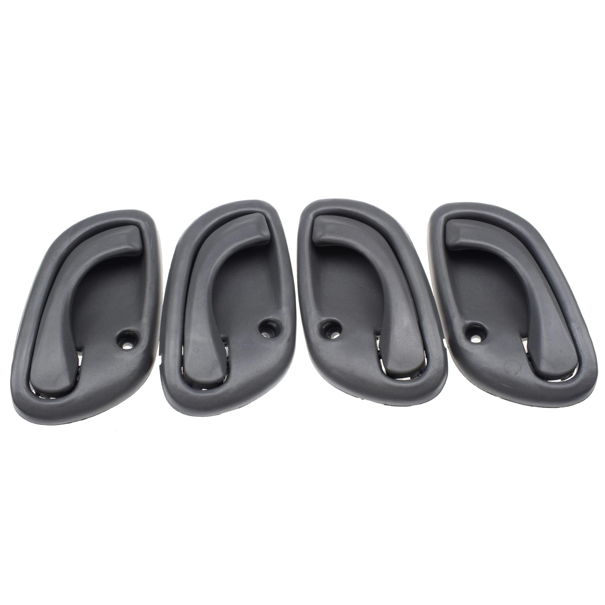 4 / 8 Pcs For Suzuki Esteem 1.6L 1.8L & Baleno 1.3L 1995-2001 Outside OR ide Car Door Handle Front Rear Left Right Grey Black Kit 004