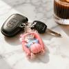 2D Animal Keychain Squeezable Bag Charm Durable Stress Relief Keychain  Birthday Gift Party Favor