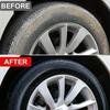 30-50g Tire Coating Wax Car Tire Retreading and Film Plating Cream Tire Shine Coating Wax Rubber Parts Shiny Paste Anti-Aging