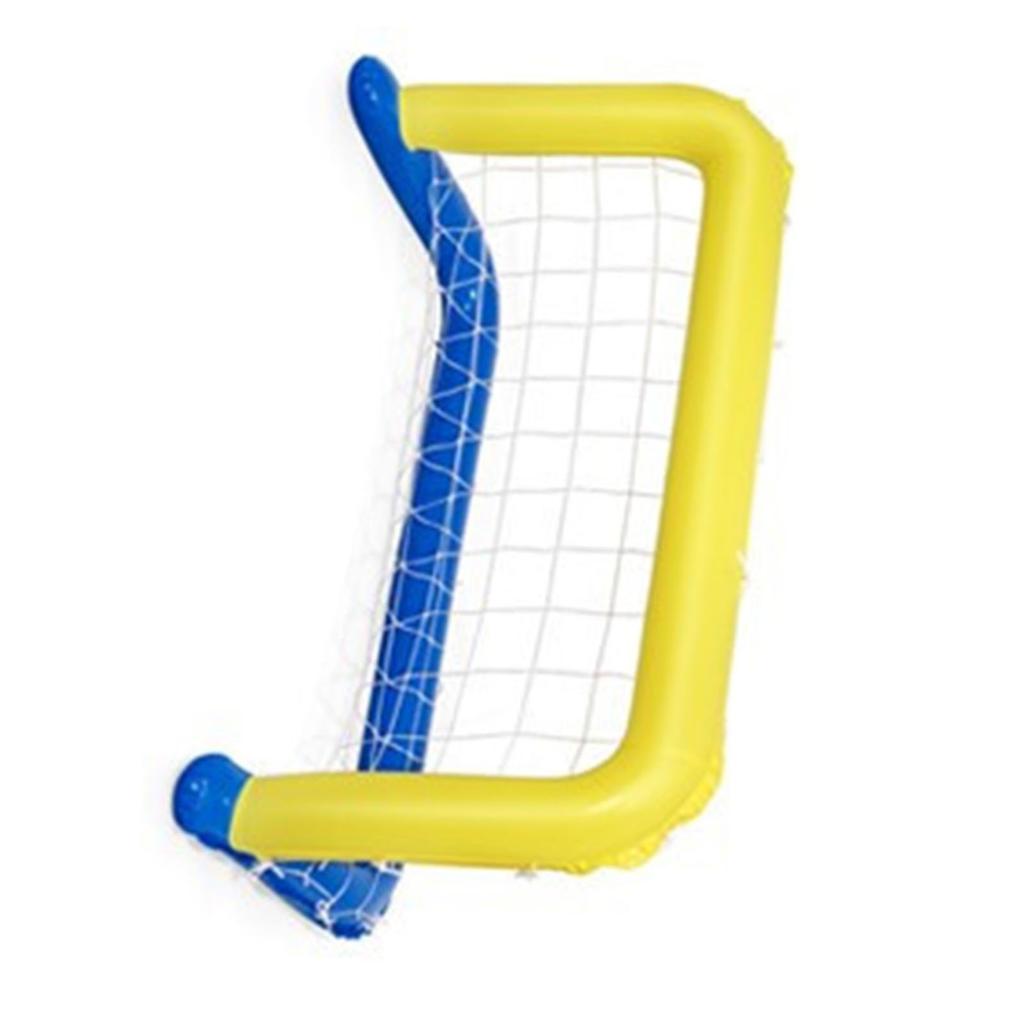 Aufblasbares Pool-Volleyball-Set mit Volleyballnetz-Ringen Verdickt Sicher Tragbar Aufblasbares Pool-Spiele-Set 52123