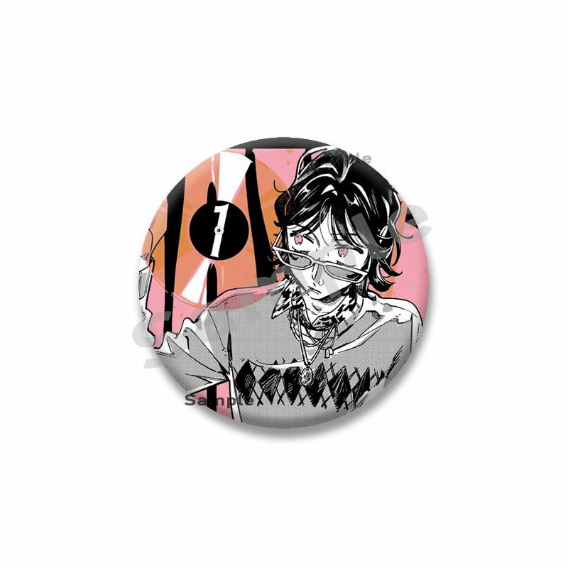 Anime The Guy She Was Interested In Wasn't A Guy At All Button Pin Cartoon Mitsuki Koga Brooch Badge Bag Hat Decor Accessories