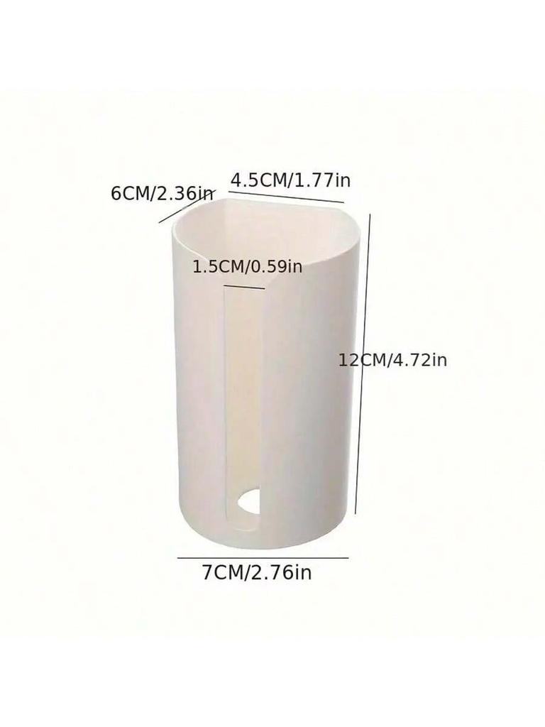 4 pièces Boîte de rangement pour sacs poubelles Support mural pour sacs poubelles Conteneur pour sacs en plastique de cuisine Distributeur de sacs poubelles pour salle de bain Organiser