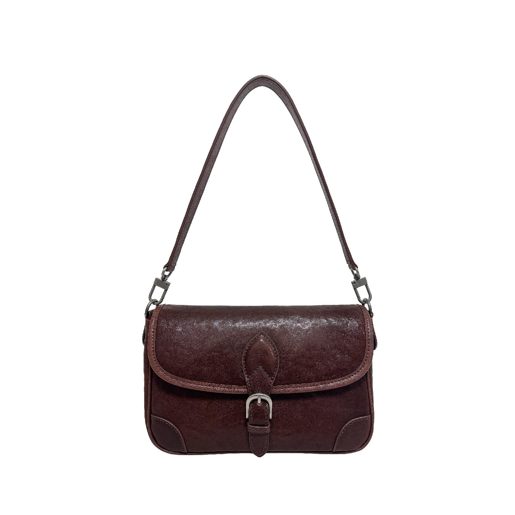 

Versatile 2025 Spring/Summer Leather Handbag & Crossbody Bag for Work and Commute 25*15*10cm
