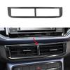 Stainless Steel Gear Box Panel Cover Brushed Black Door Audio Speak Sound Trim Frame For Volkswagen VW T-cross Tcross -