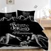 Custom Textile Middle-earth Adventure Bedding 3 Piece Set HD Print Duvet Cover Pillowcases for Teens Adult Bedroom Decoration