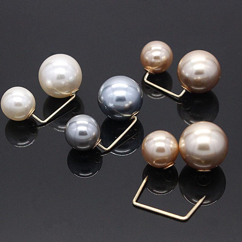 3/6Pcs Brooch Set Beads Fashion Clothing Brooches for Women Pearl Lapel Pin Sweater Dress Brooch Pins Badge Buckle Accessories
