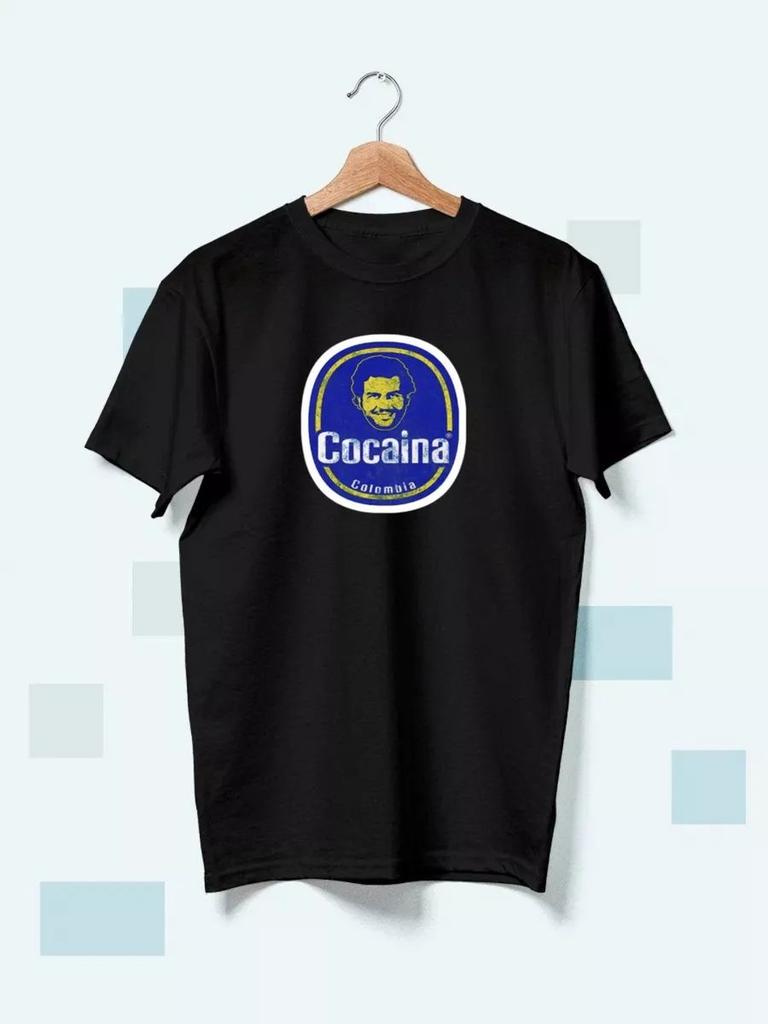 T-Shirt with Cocaina Print