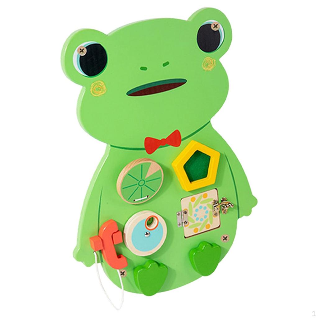 Busy Board Wall Toy Activity Install Girl Decor Gifts for Fine Motor Skills Toddlers Early