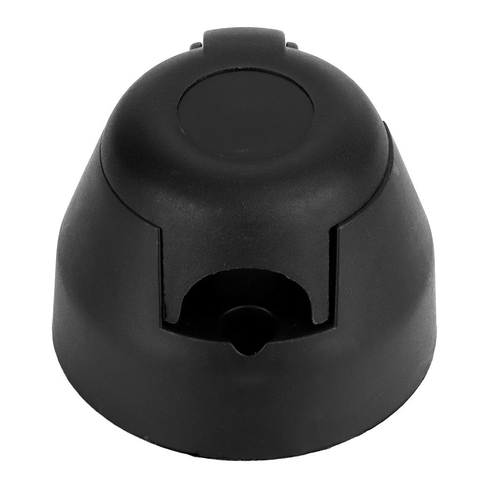 7 Pin 12V Black Plastic Car Trailer Socket Plug Adapter Connector Car Accessories