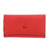 Kisora Moomin Key Genuine Made In Snufkin Embossed Red Case, Leather, Embossed, Women's, KIMN-003, Japan, Leather,