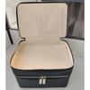 Storage Solution PU Material Cosmetic Bag Large Capacity Waterproof Toiletry Storage Aesthetic Pattern Travel Bag Travel