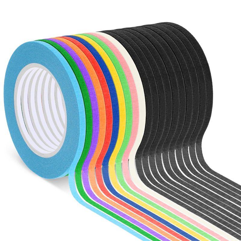 M-Modern-20 Rolls 1/8 Inch Whiteboard Tape Line,Graphic Tape, Pinstripe Tape For Dry Erase Board, Draping Tape,Gridding Tape