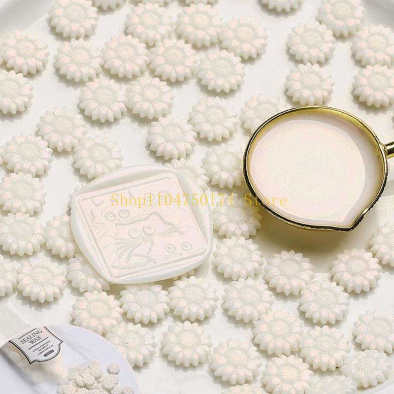 Flower Wax Seal Beads for Gift Wrapping Envelope DIY Art Craft top sale