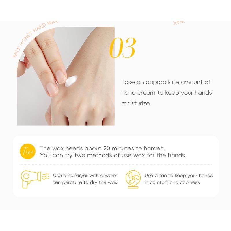 Melk Honing Handwas Afpelbaar Handmasker