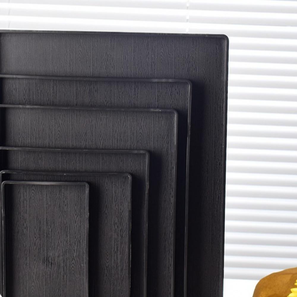 Rectangle Serving Trays Black White Decorative Tray New Bed Table Tray  Bathroom