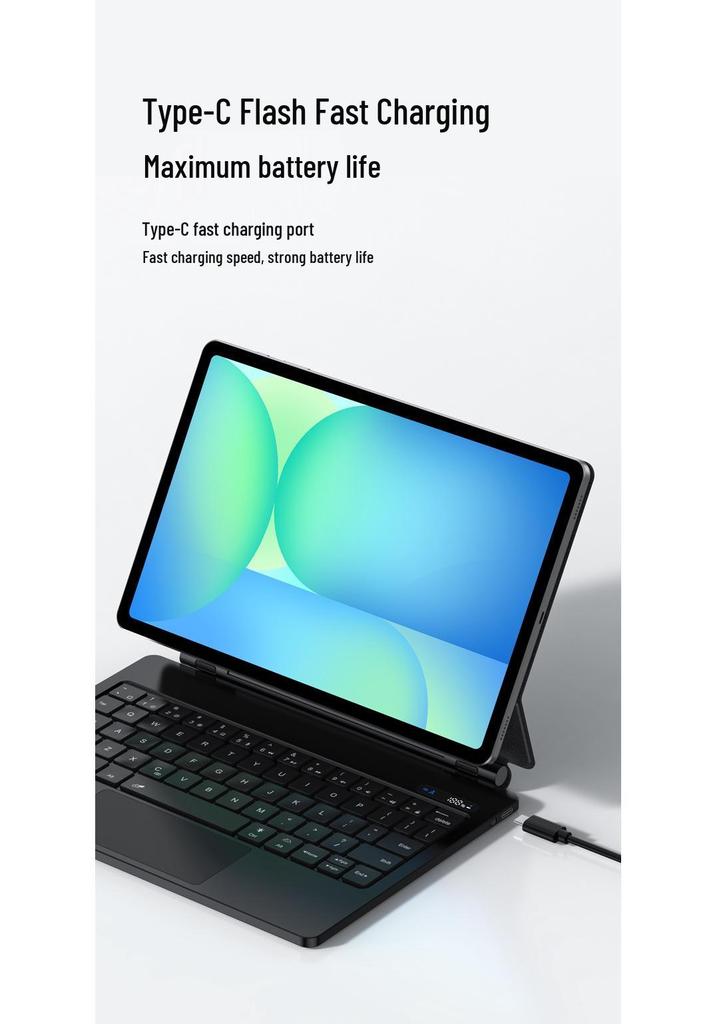 Huawei MatePad Air Magnetic Suspension Bluetooth Keyboard Case with Touch-Control Backlight