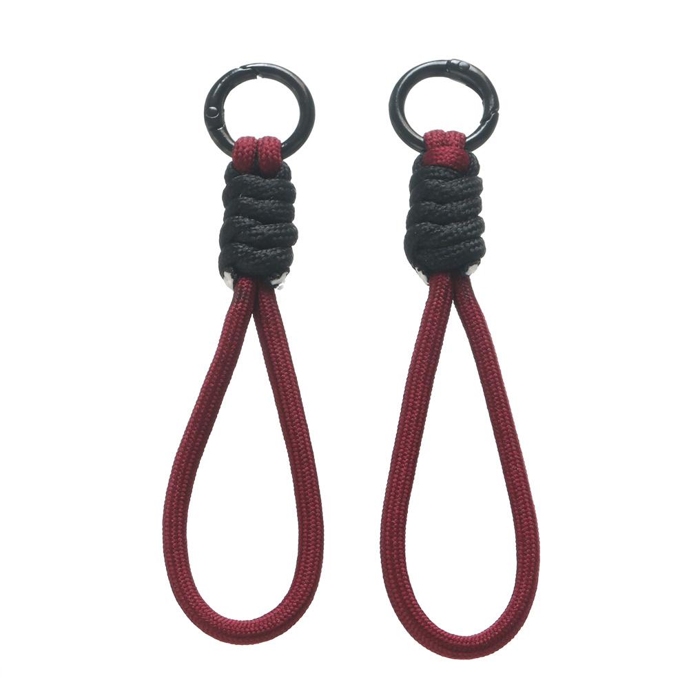 1pc Colorful Braided Lanyard Keychain for Phone Case Women Anti Lost Knot Rope Strap Car Key Chains Diy Accessories Keyring