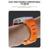 Classic Soft Silicone Strap for Apple Watch Ultra 2 49mm 45mm 44mm 42mm Sports Silicone Bracelet for IWatch Series 9 8 7 6 5 4 SE Correa