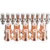B97A-20PCS IPT-60 PT-60 IPT-40 PT40 Electrode 52582 Nozzle 51313P Fit Plasma Cutter Torch Consumables, Nozzle