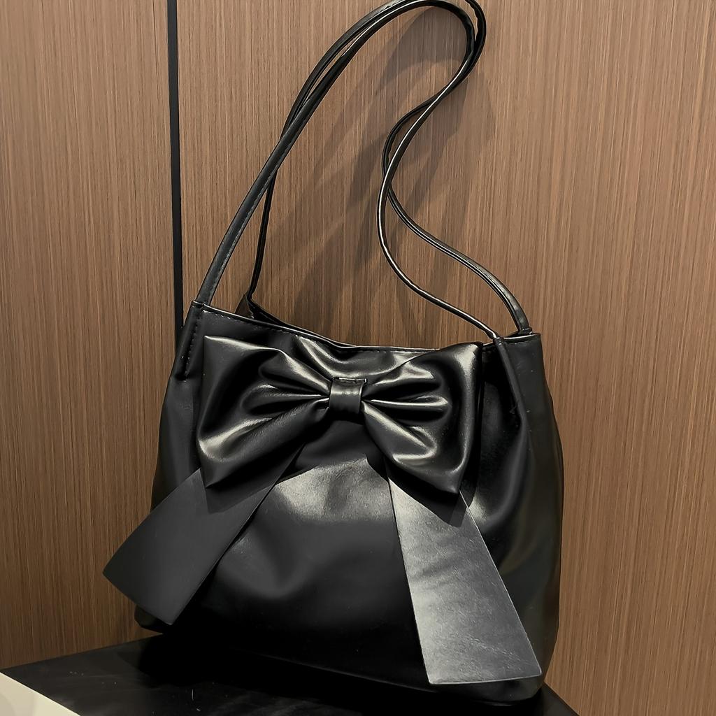 Elegant Bowknot Tote Bag For Women, Sweet Versatile Handbag Shoulder Bag