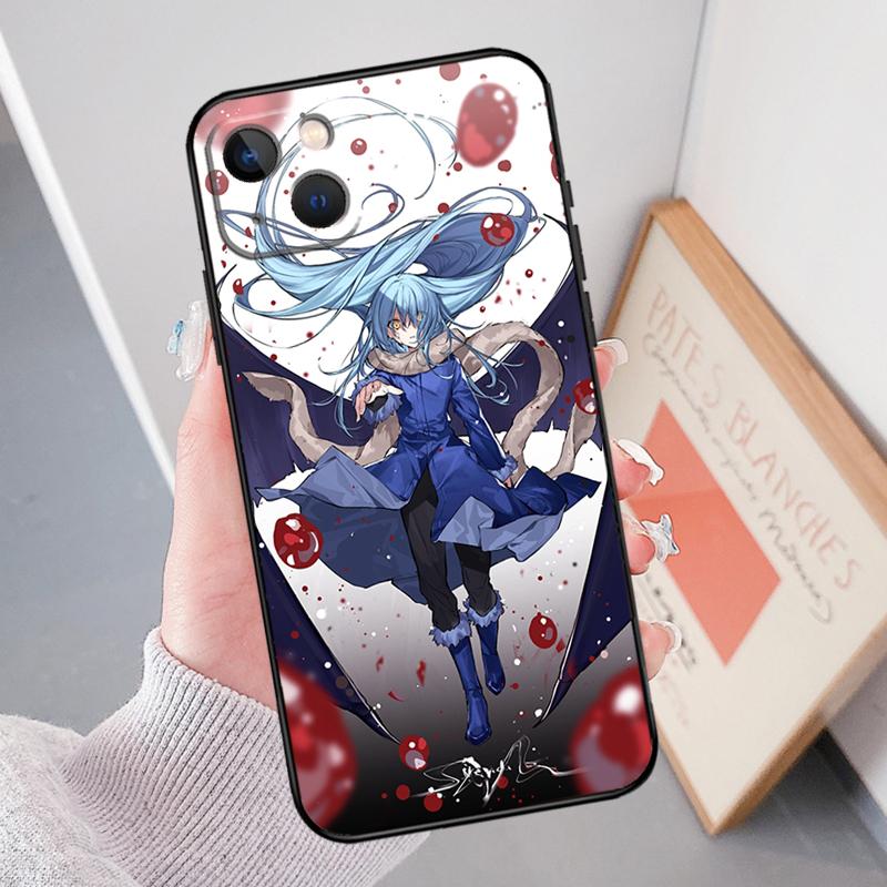 

Мягкий чехол Tensei Shitara Slime Datta Ken Rimuru для iPhone 11 Pro Max 13 Pro X XR XS Max 7 8 Plus SE 2020 12 13 Mini Phone Coque iphone 5 5S