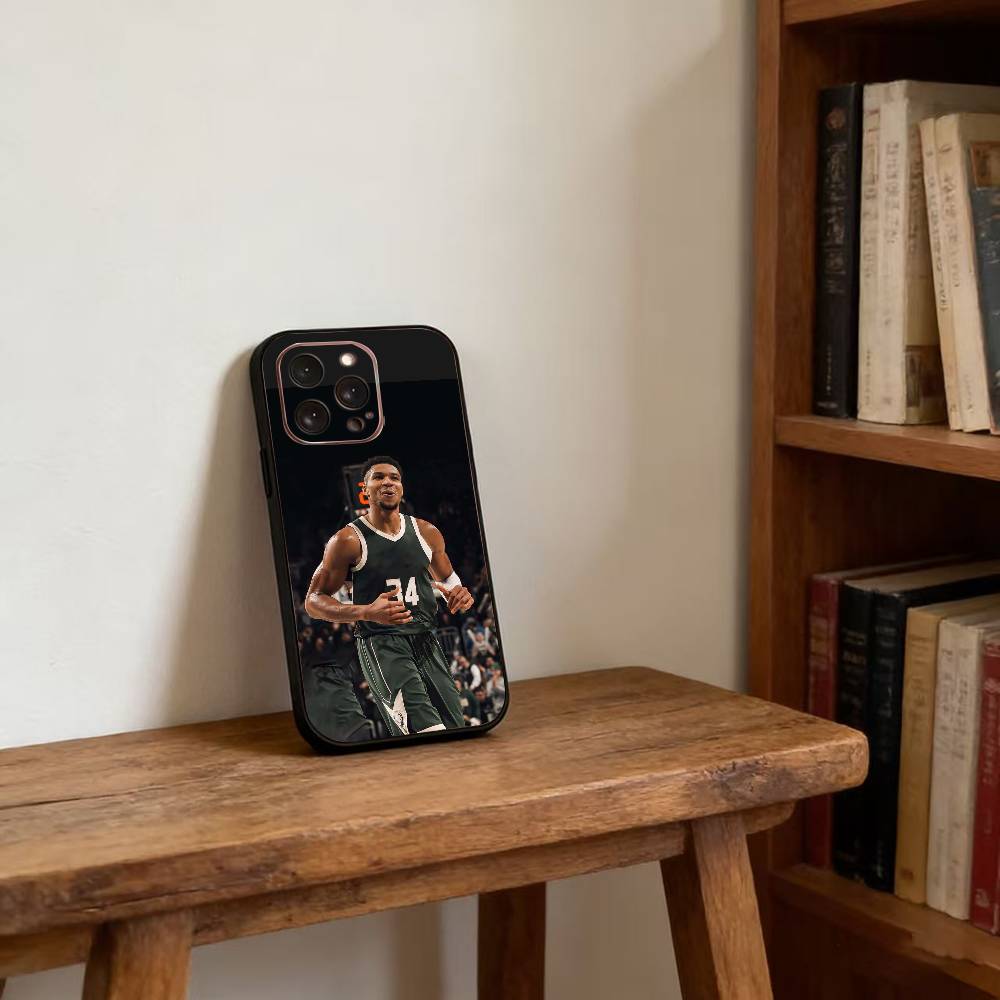 

Giannis Antetokounmpo Phone Case Silicone Soft For IPhone 17 16 15 14 13 12 11 X XR Plus Pro Max Plus iPhone15Pro