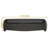 Roof Spoiler Wing Compatible with 19962000 Honda Civic 3Dr Hatchback Models TypeR Style Rear Truck Lid Spoiler Primer Black for