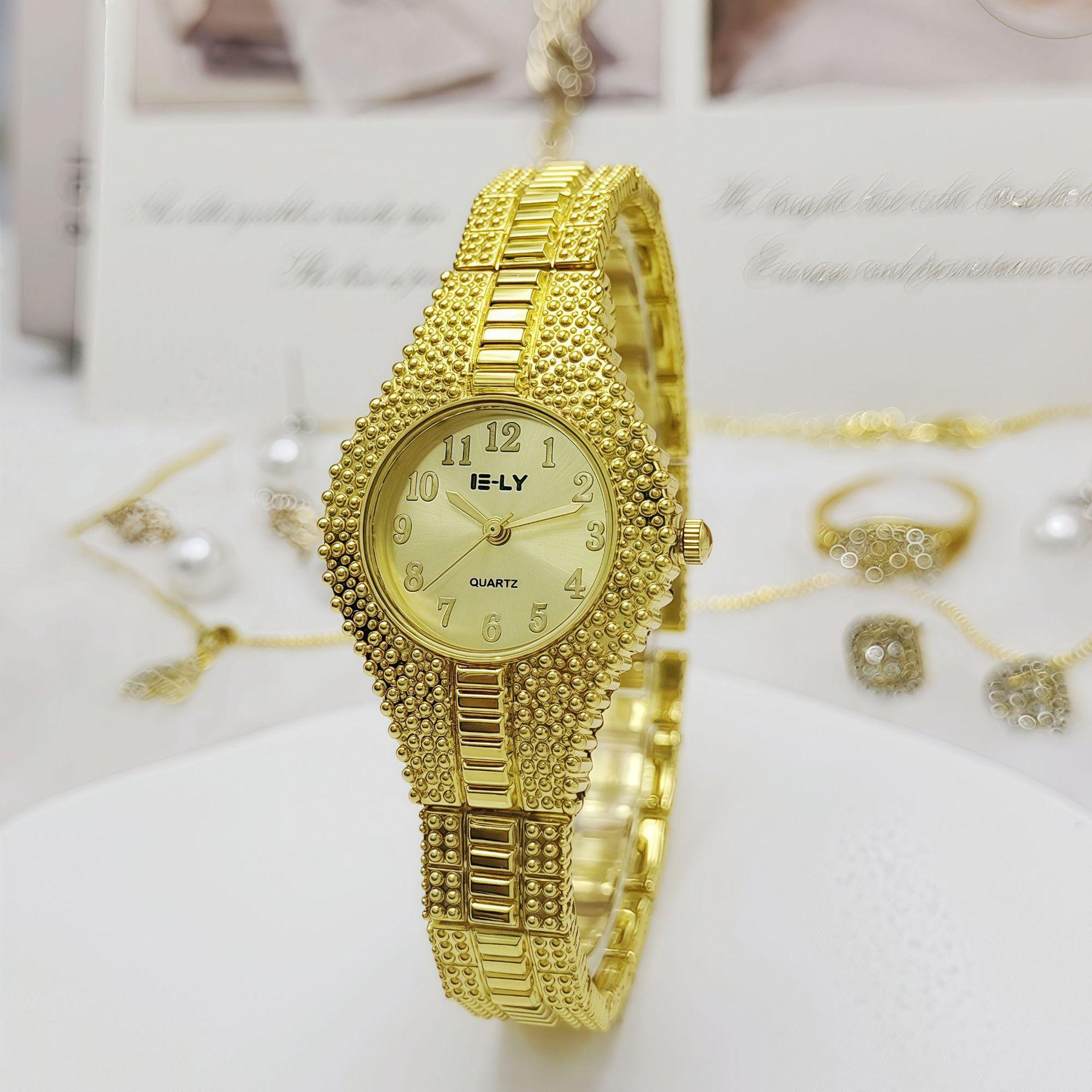 

Top Brand Women s Watch Simple Elegant Gold Smal Number Dial Quartz Watches Fashion Wristwatch Montre Relogio Feminino Gifts