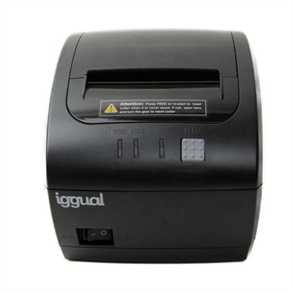 Thermal Printer Iggual TP7001 Black