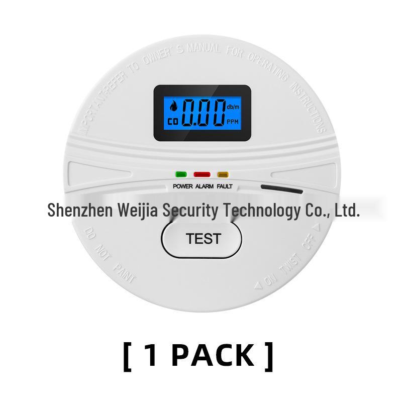 Cross-border CO & Smoke Alarm Two-in-One Detector Standard Model