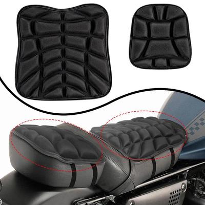 Motorcycle Seat Cushion Lycra Black 3D Breathable Non-Slip Particles Cross High Bandages Double-Layer Resilience Strapping A3N1