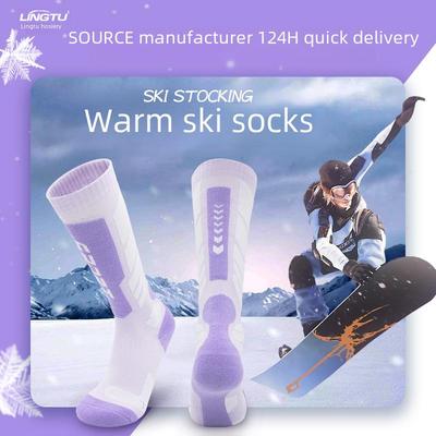 Warm Merino Wool Ski Socks for Men, Women, and Kids - Thick Winter Snow and Mountaineering Socks
