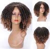 Women's Fashion BrownCurly Hair Ombre Colors Full Hair
