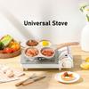 3/4 Hole Omelette Pot Nonstick Flats Bottomed Egg Steak Pot Divided Household Breakfast Egg Burger Frying Pan Universal Stove