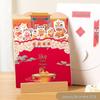 2026 Cute Innovative Wooden Paper Carving Desk Calendar - Year of the Horse, Chinese Style for Students and Desktops