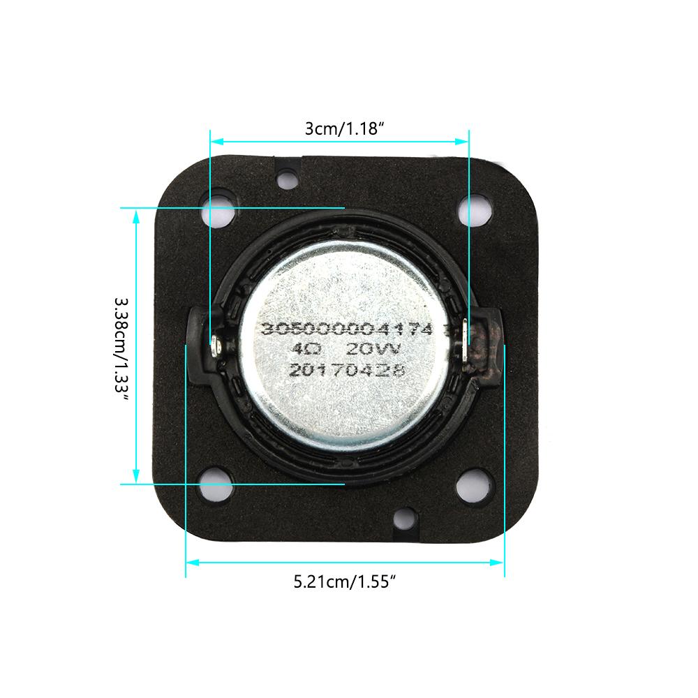 48-mm-Hochtöner-Lautsprechereinheit, 4 Ohm, 20 W, für Sonos Paly 3, Ersatz-HIFI-Hochtöner mit Seidenmembran, DIY-Heimkino-Lautsprecher