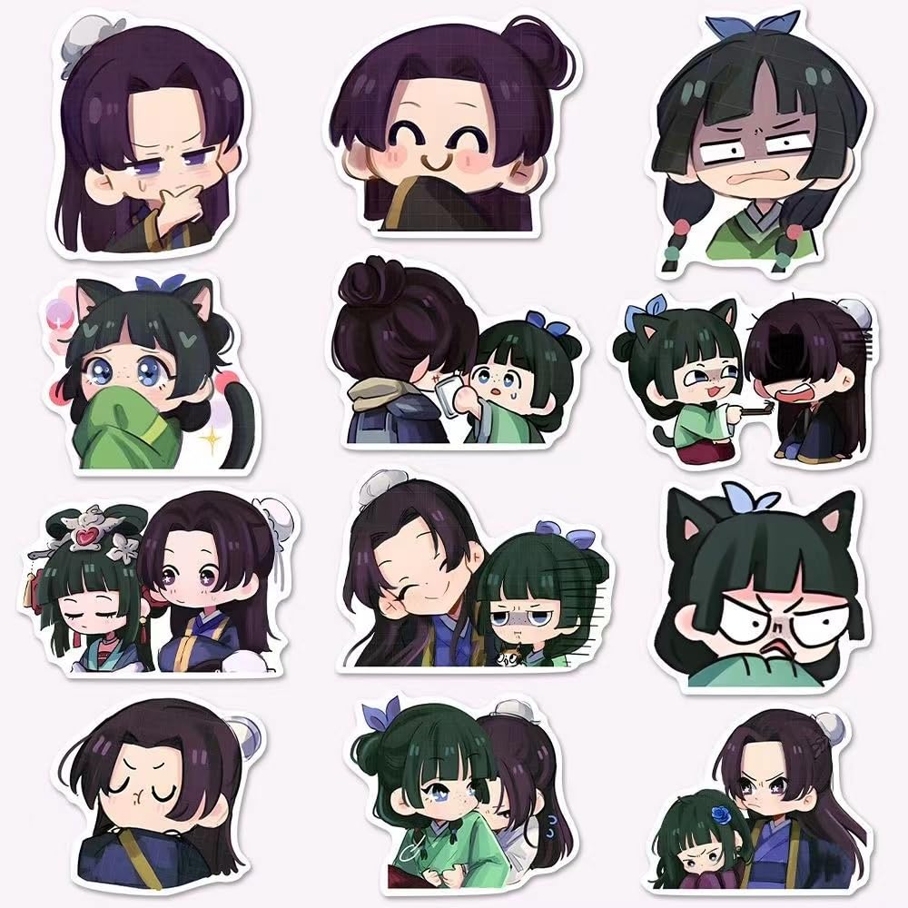 Sticker Set from Popular Characters from the and Perfect for DIY and Perfect for Waterproof and Decorative Stickers for Cell and DIY 64-Piece "The