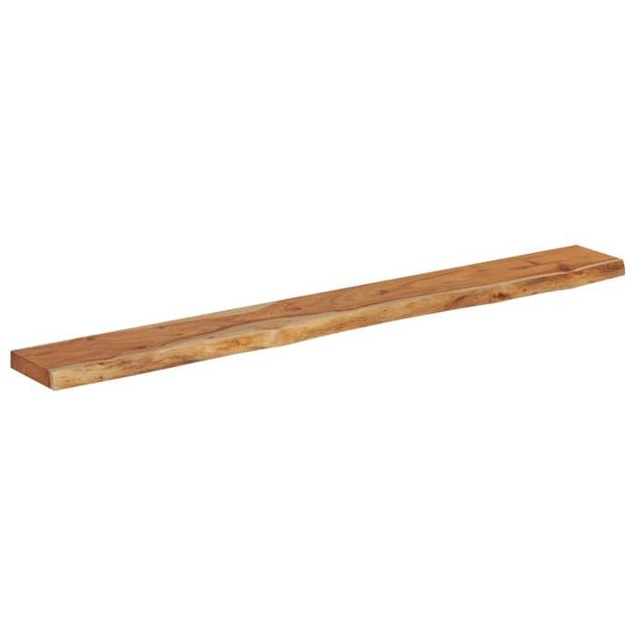 VidaXL Wall Shelf, Floating Shelf, Wall Decoration for Office Living Room, Rectangular Solid Acacia Edge 370232