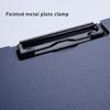 File Organiser Clipboard with Metal Clip Standard Size Flipping Clipboard Document Folder For Office School
